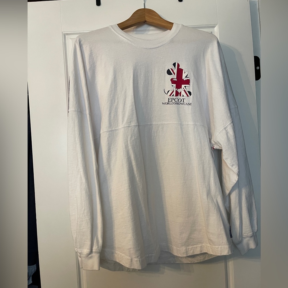 Disney-EPCOT World Showcase United Kingdom Spirit Jersey-Sz M